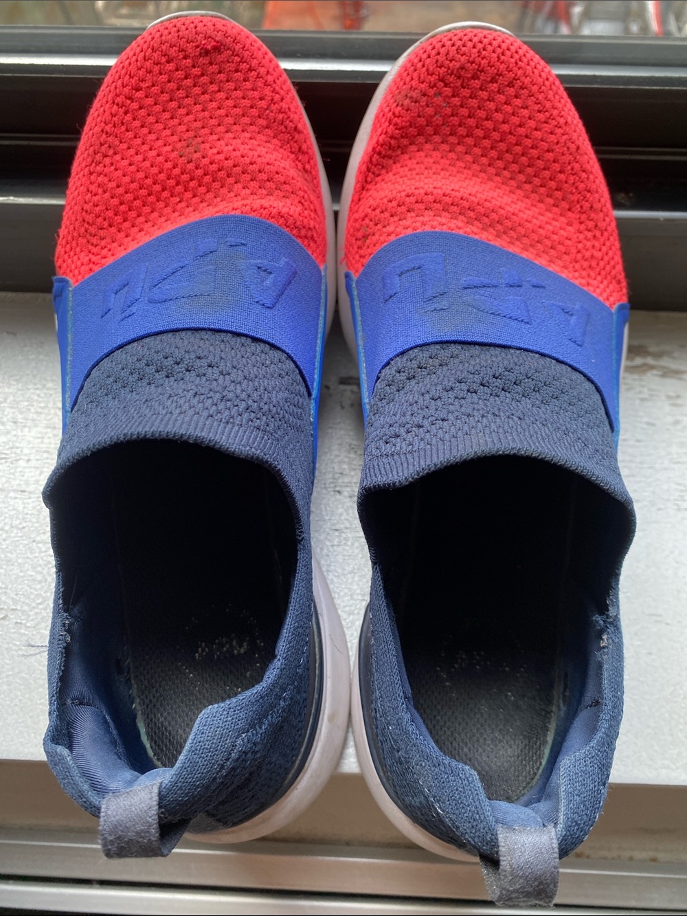 Women slip on sneakers